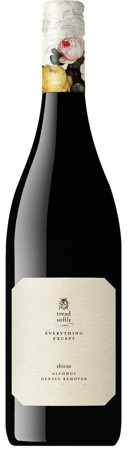 Tread Softly Everything Except Zero Alcohol Shiraz 2022 (6x 750mL) SA
