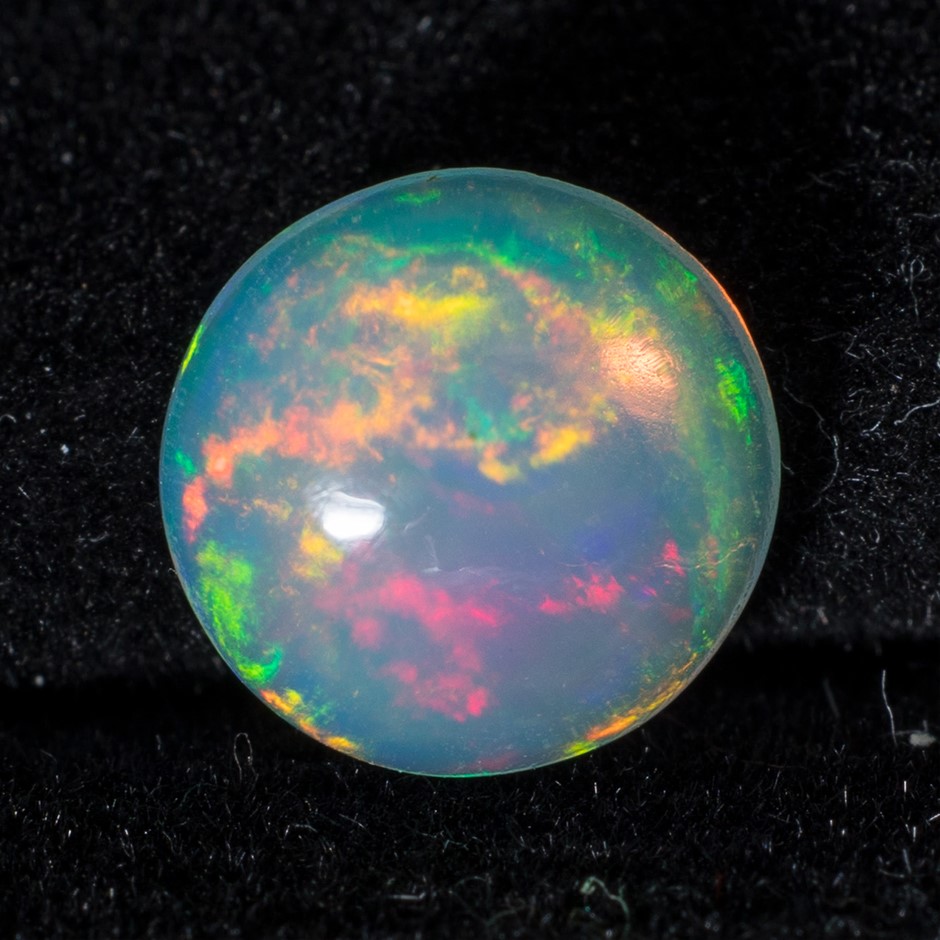 0.86ct Natural Opal - Round Cut