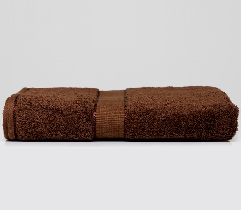 700GSM Egyptian Cotton 2 Piece Bath Mats - Chocolate