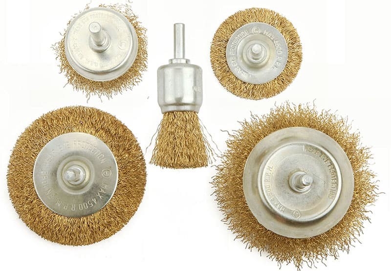 Tolsen 5Pcs Wire Brushes Set