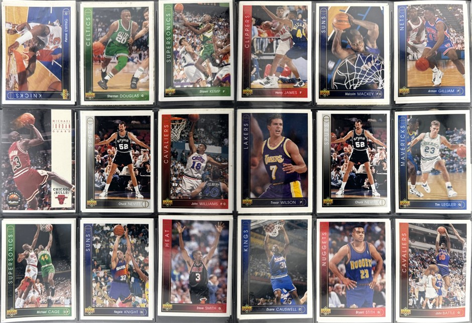 No Reserve Vintage Basketball Trading Cards
