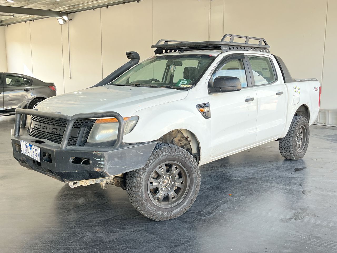 2012 Ford Ranger XL 4X4 PX Turbo Diesel Automatic Crew Cab Chassis ...