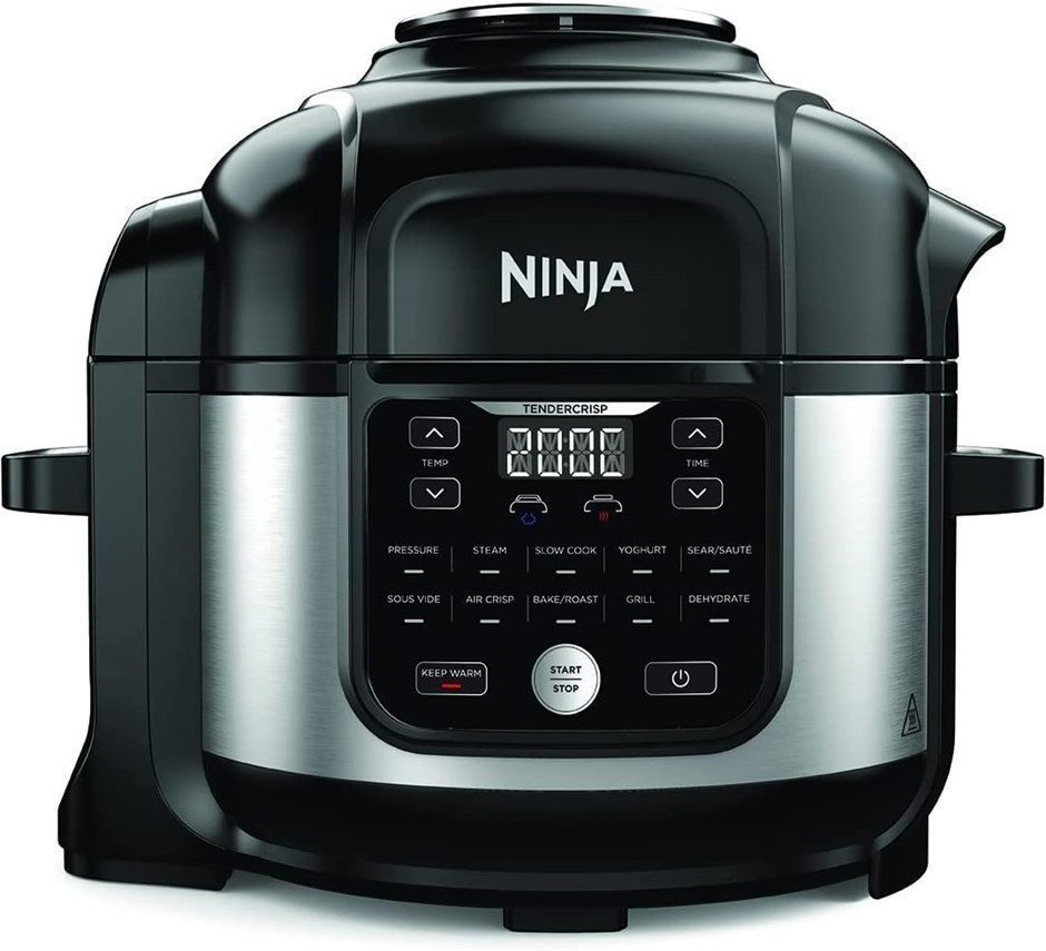 NINJA Foodi 11-in-1 Multi Cooker, 6 Litre Capacity, Black/Grey.