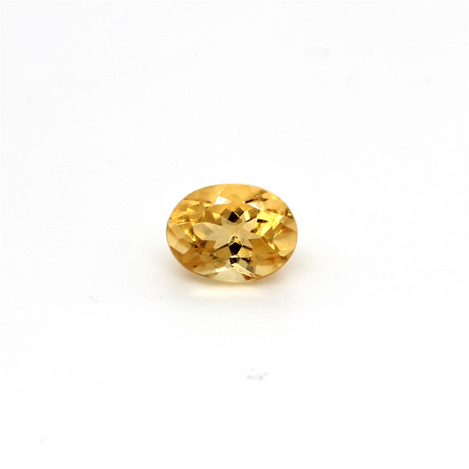 2.03 Ct Oval Citrine Gemstone