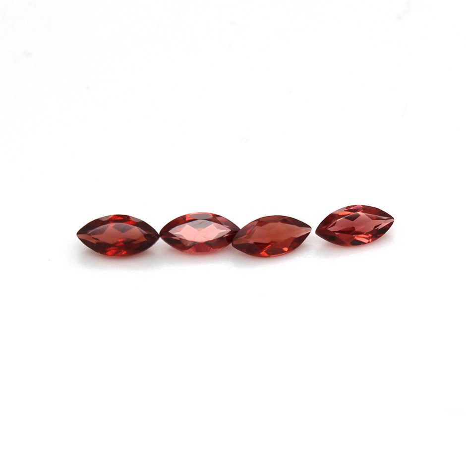 1.16 Ct Four Marquise Garnet Gemstone