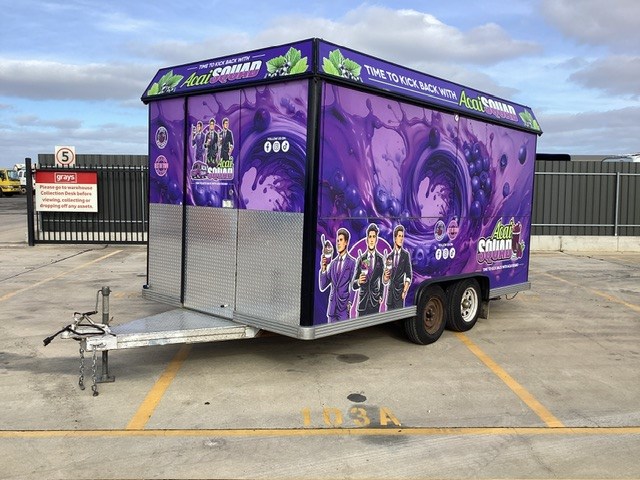 2004 Truck&Body Works Pty Ltd G Van Tandem Axle Food Trailer