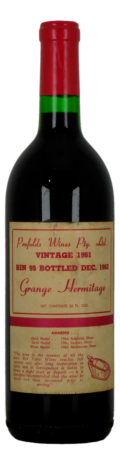 Penfolds Grange Hermitage 1961 Cliniced 