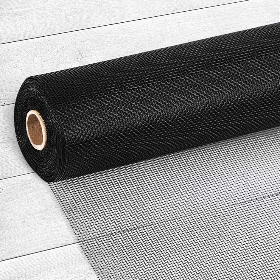 TRADERIGHT Insect Screen Flyscreen Roll Fiberglass Mesh Fly Screens Doors W