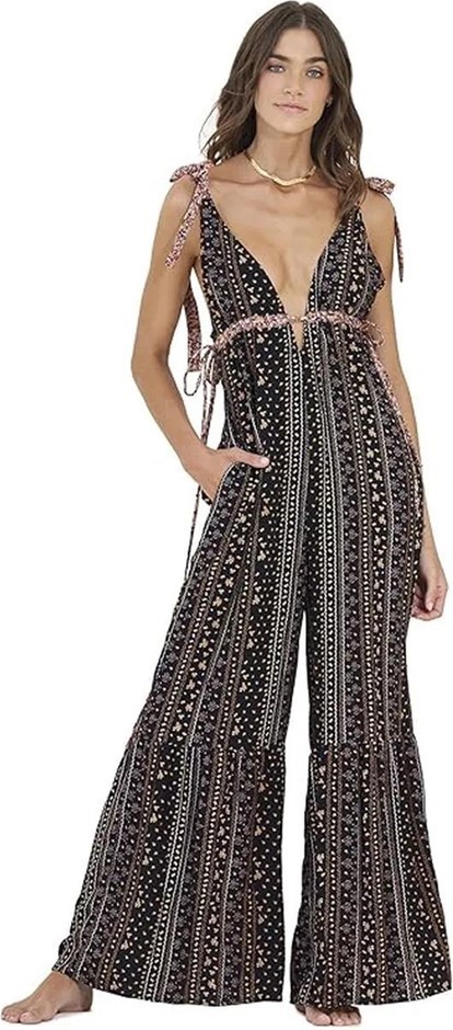 MAAJI Women's Florence Jumpsuit, Size L, Black Bagh.