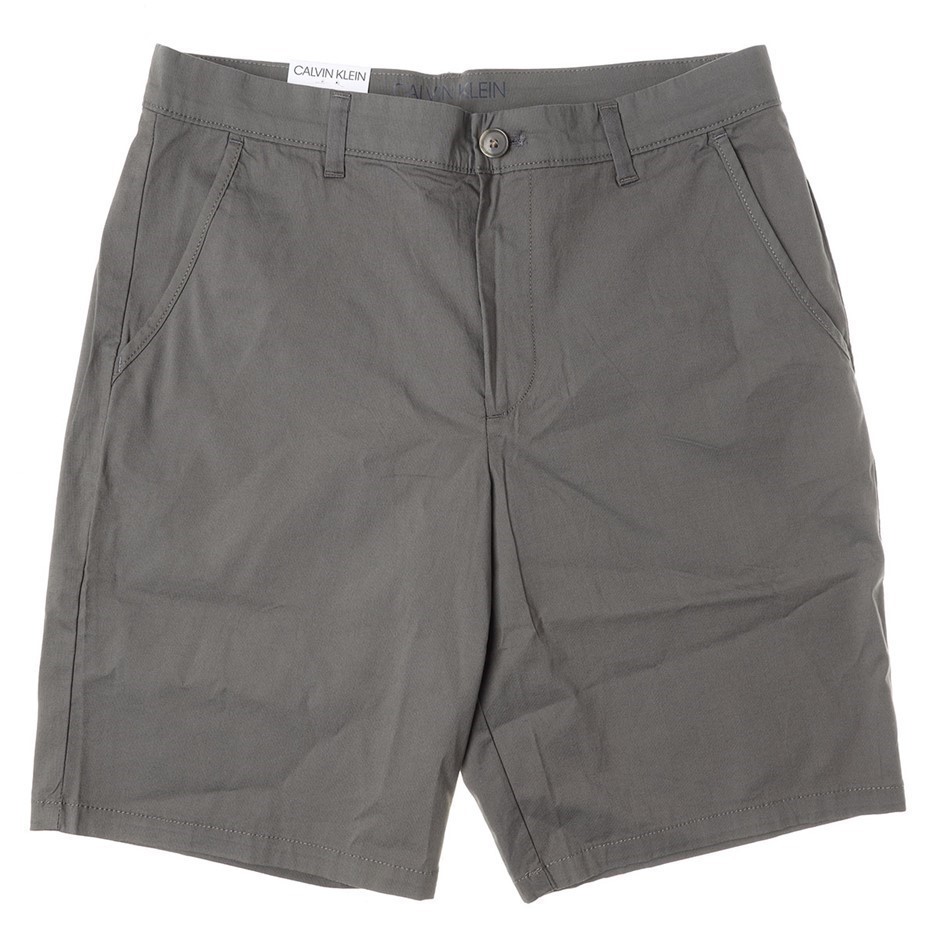CALVIN KLEIN Men's Stretch Short, Size W30, Cotton/Nylon/ Elastane, Dusty O