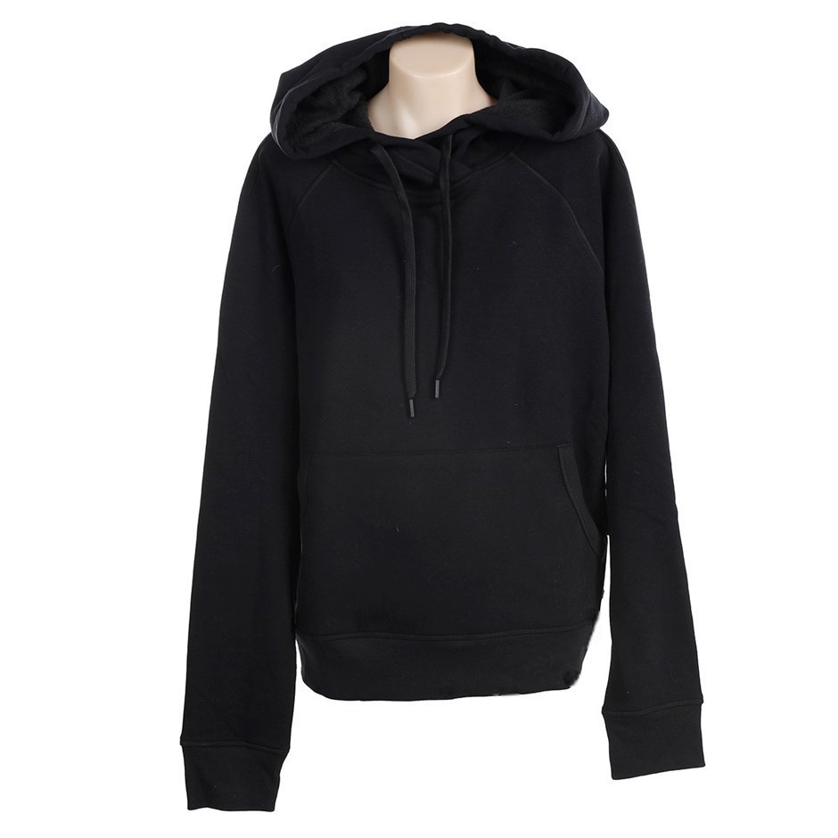 90 DEGREE BY REFLEX Women's Hoodie, Size XS, Polyester/Cotton/Elastane, Bla