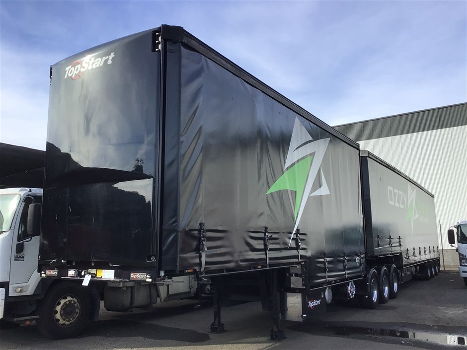2017 TOPSTAR 4S Drop Deck CS Mezz Triaxle B Trailer