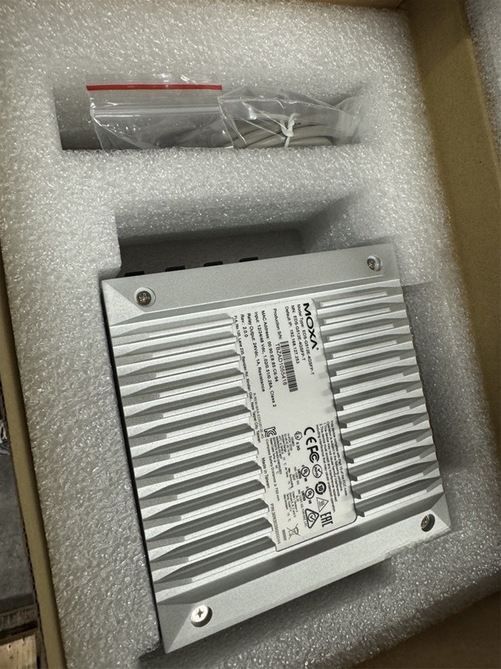 Switch, Moxa, EDS-G512E-4GSFP-T