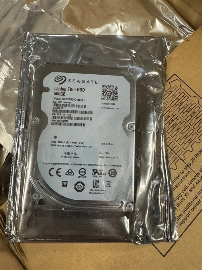Hard Drive, Seagate Momentus 2.5" SATAII 500G, 5400RPM