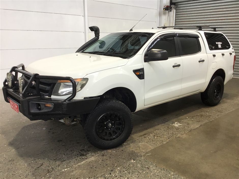 2013 Ford Ranger XL 4X4 PX Turbo Diesel Manual Dual Cab