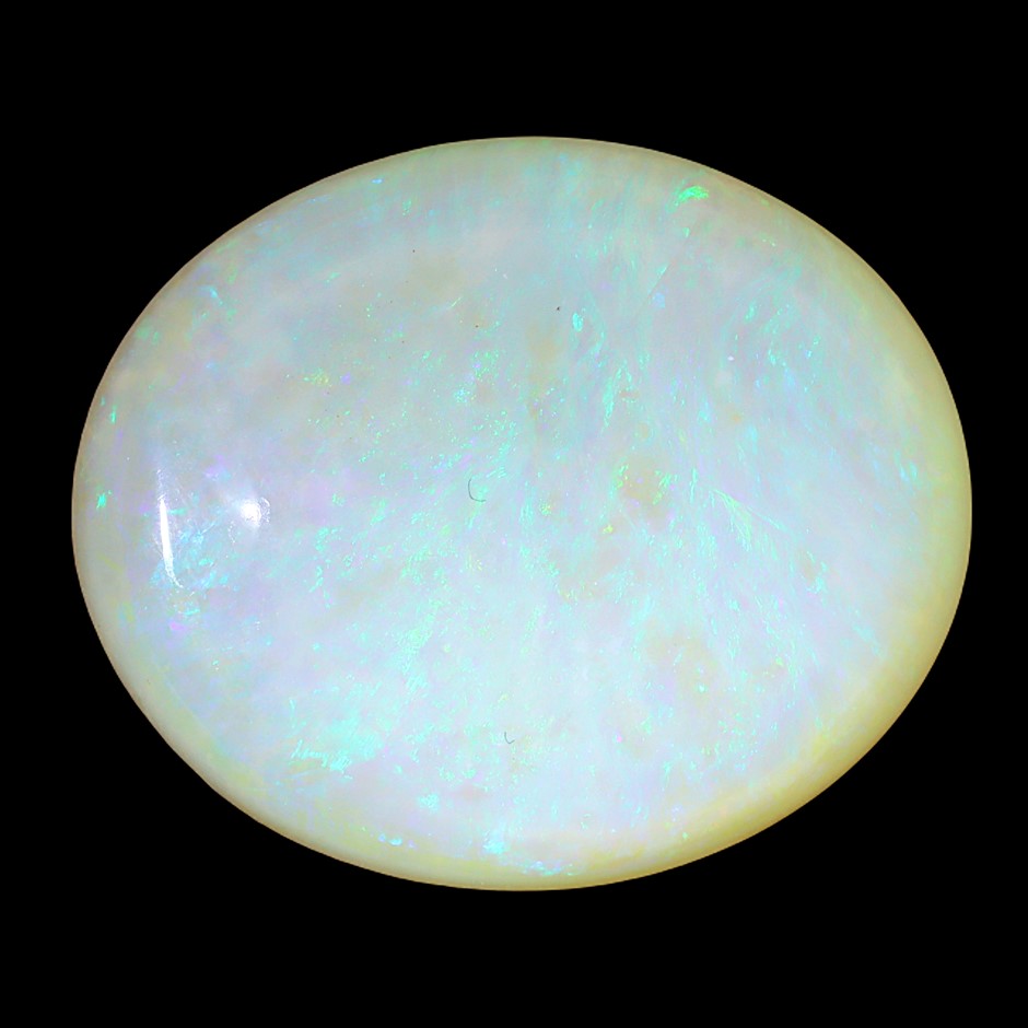 12.11 Carats White Color-Play Opal