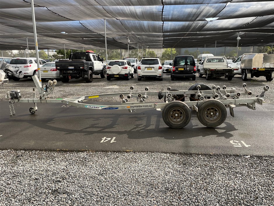 2018 Dunbier Boat Trailer