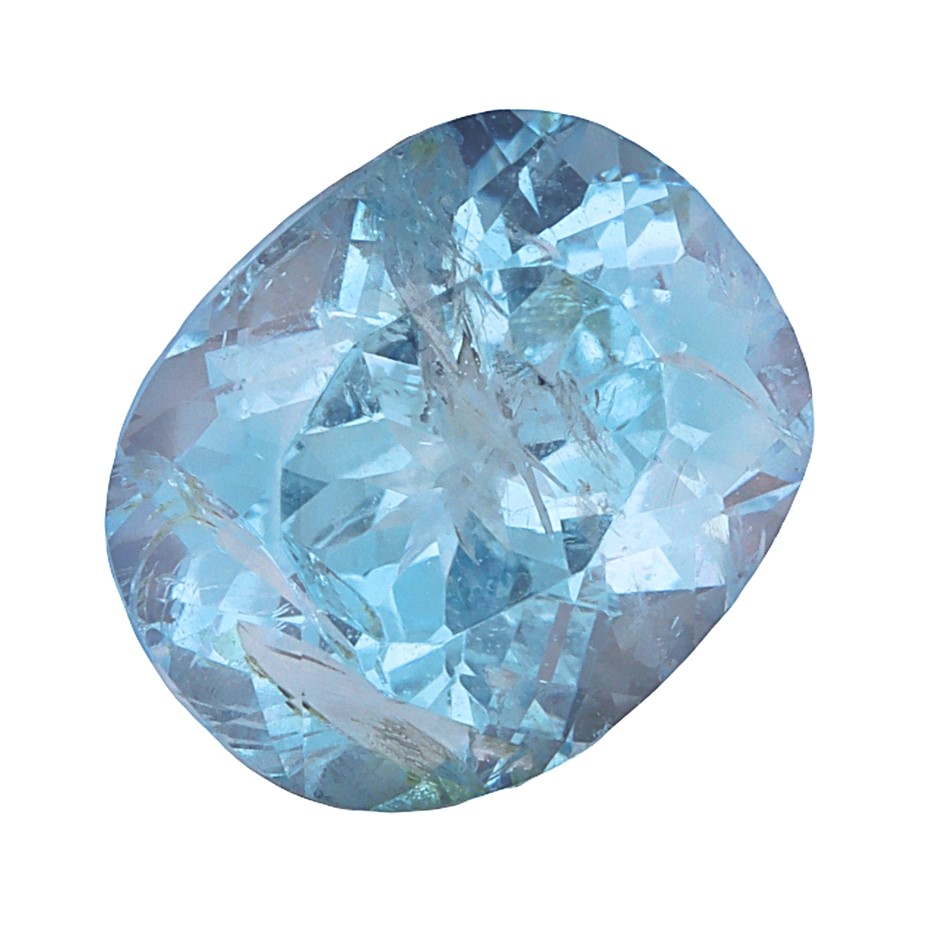 1.86 Carats Blue Aquamarine
