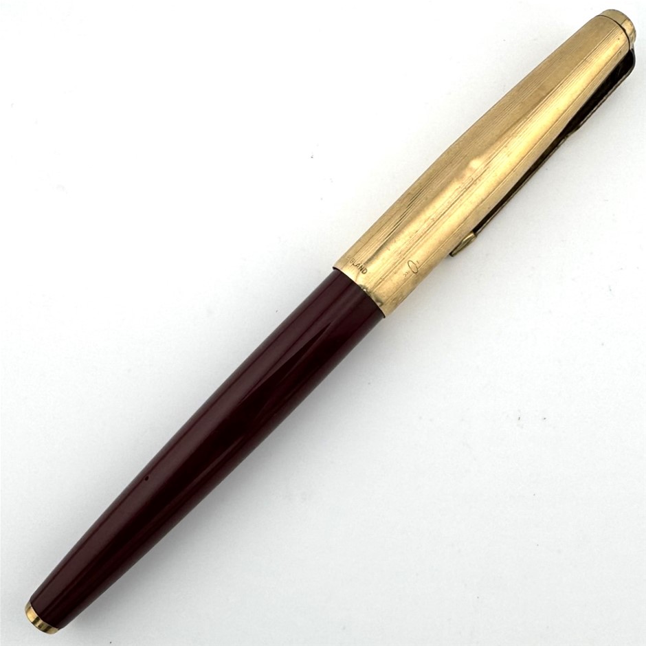 No Reserve Exceptional 14 Carat Gold Parker Pen