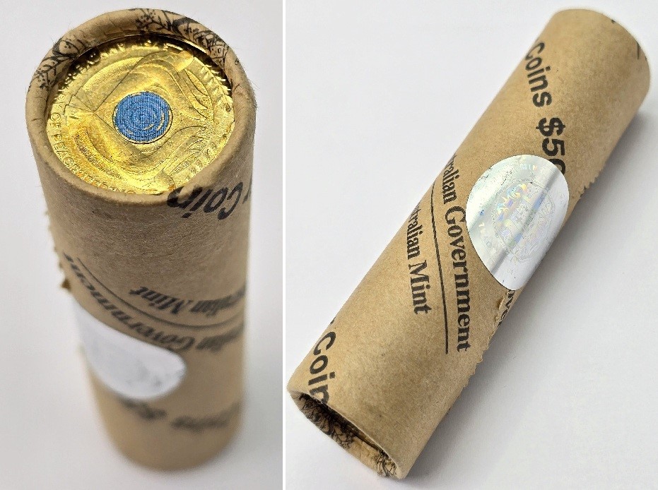 No Reserve Rare Complete Roll Of 75th Anniversary