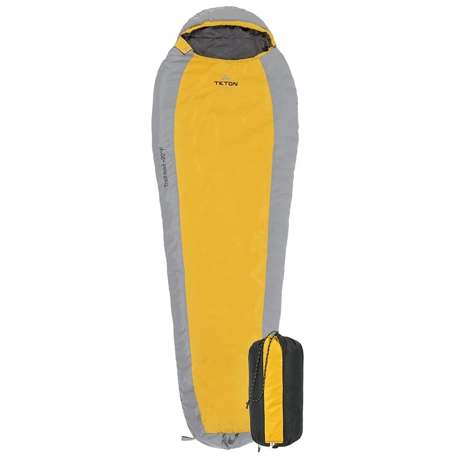 TETON Sports TrailHead Sleeping Bag; Lightweight Camping, Hiking , Scout Or