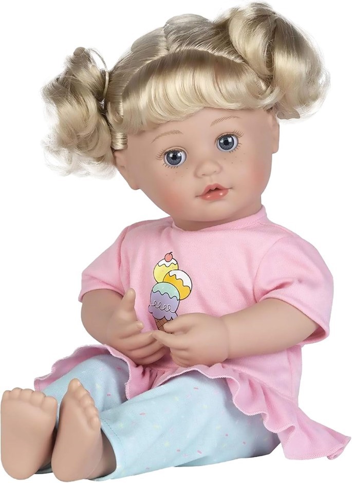 ADORA My Cuddle & Coo Babies Collection, 15" Baby Doll with Sweet Powder Sc