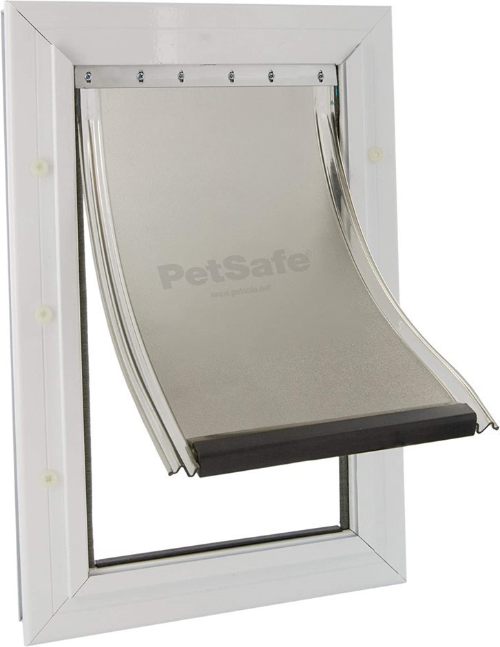 PETSAFE Aluminium Pet Door, Small Size, 6.2 x 20.2 x 30cm.