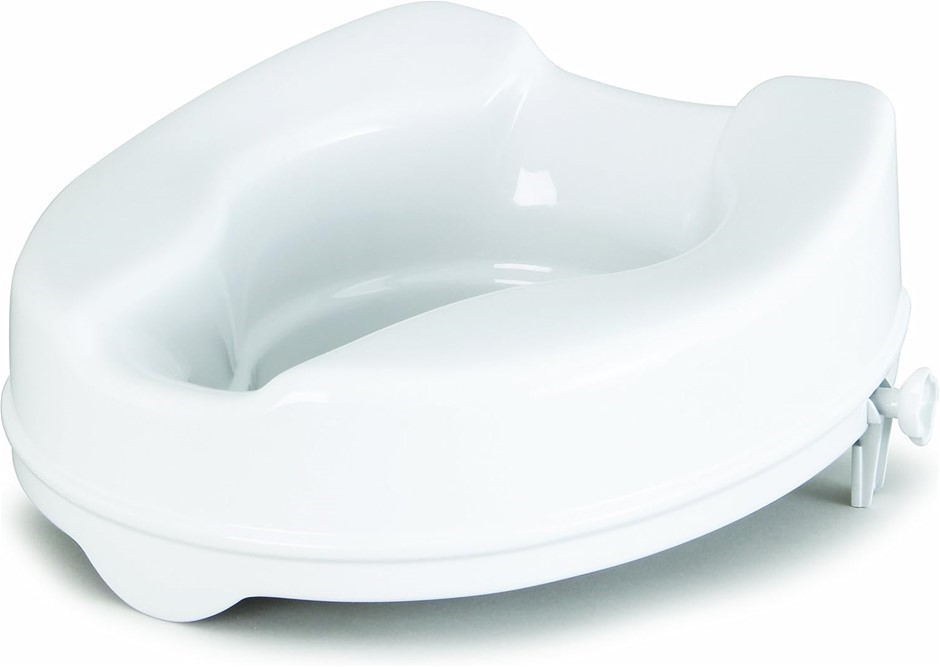 HOMECRAFT Savanah Raised Toilet Seat, 1000m (4").