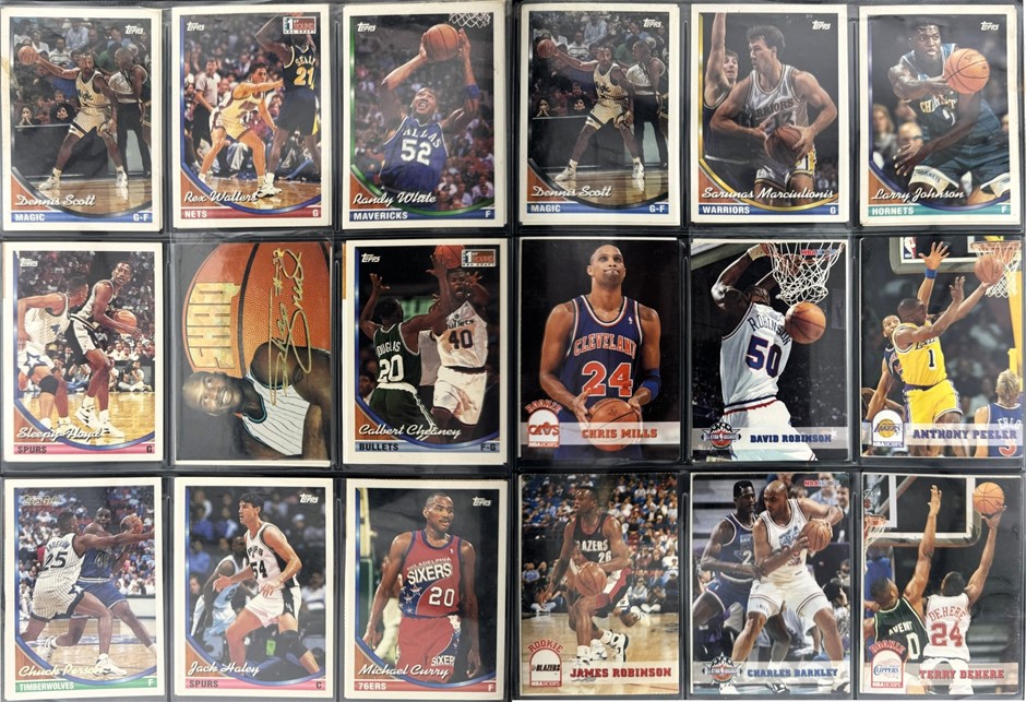 No Reserve Vintage Basketball Trading Cards