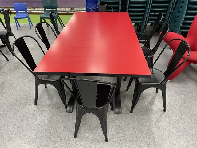 Party table with 8 chairs Auction (0037-8020561) | Grays Australia