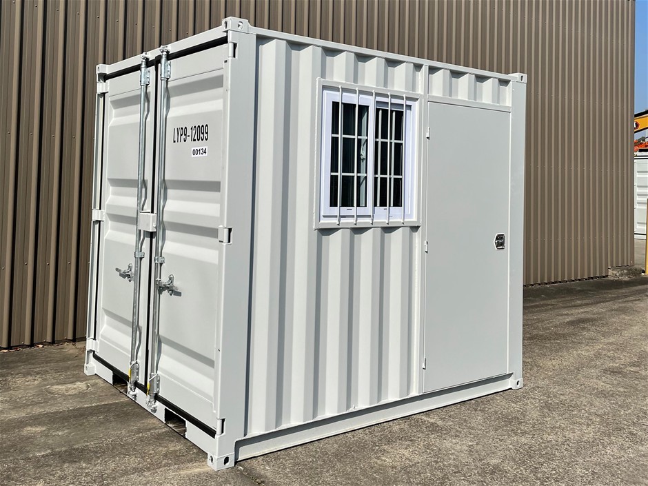 Unused 9FT Storage Container / Site Hut