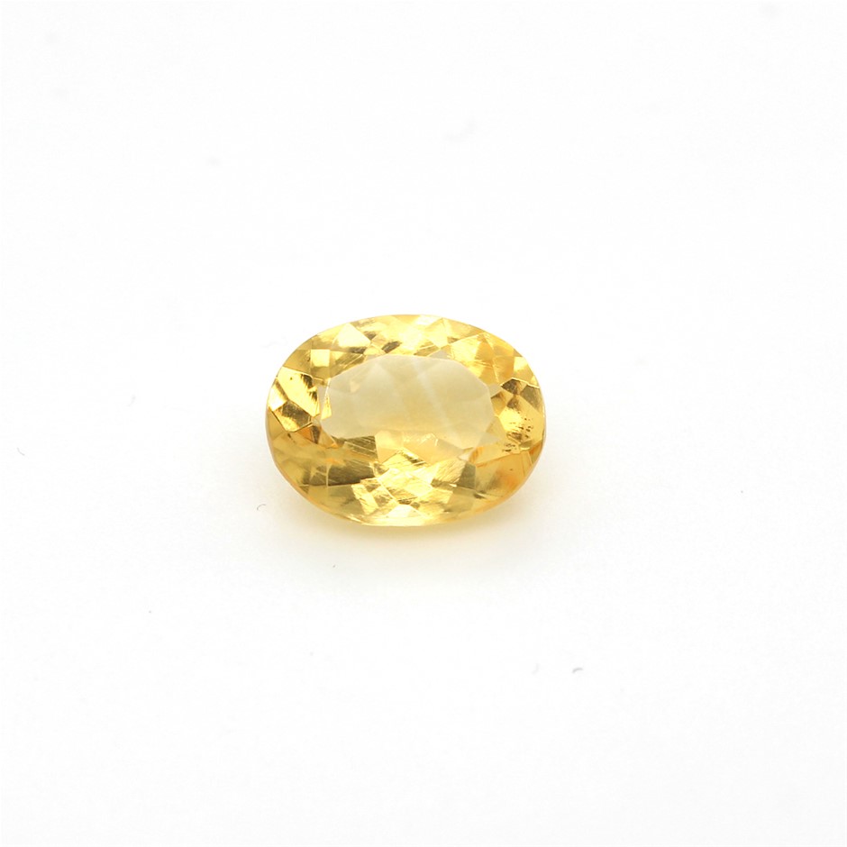 1.85 Ct Oval Citrine Gemstone