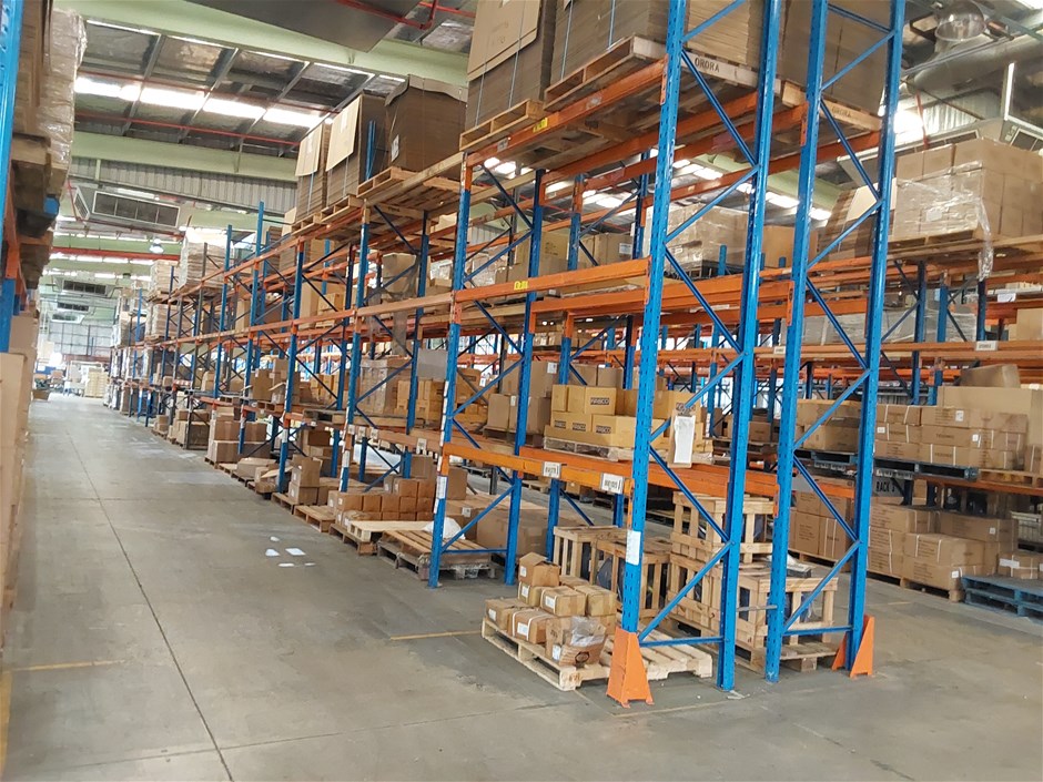 Pallet Racking 17 bays Auction (0109-8020595) | Grays Australia