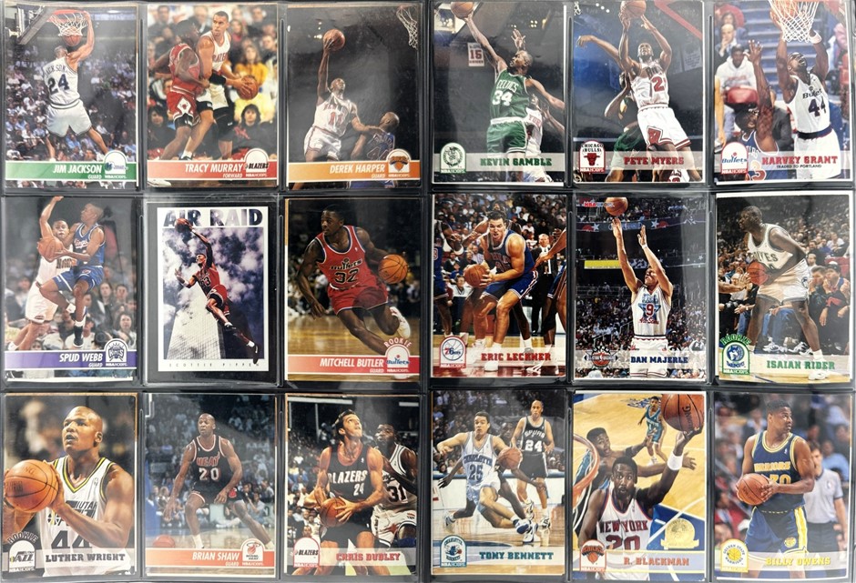 No Reserve Vintage Basketball Trading Cards
