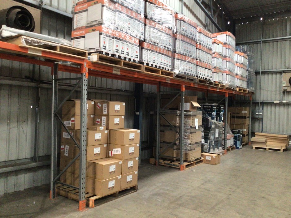 Pallet Racking 7 Bays Auction (0125-8020595) | Grays Australia