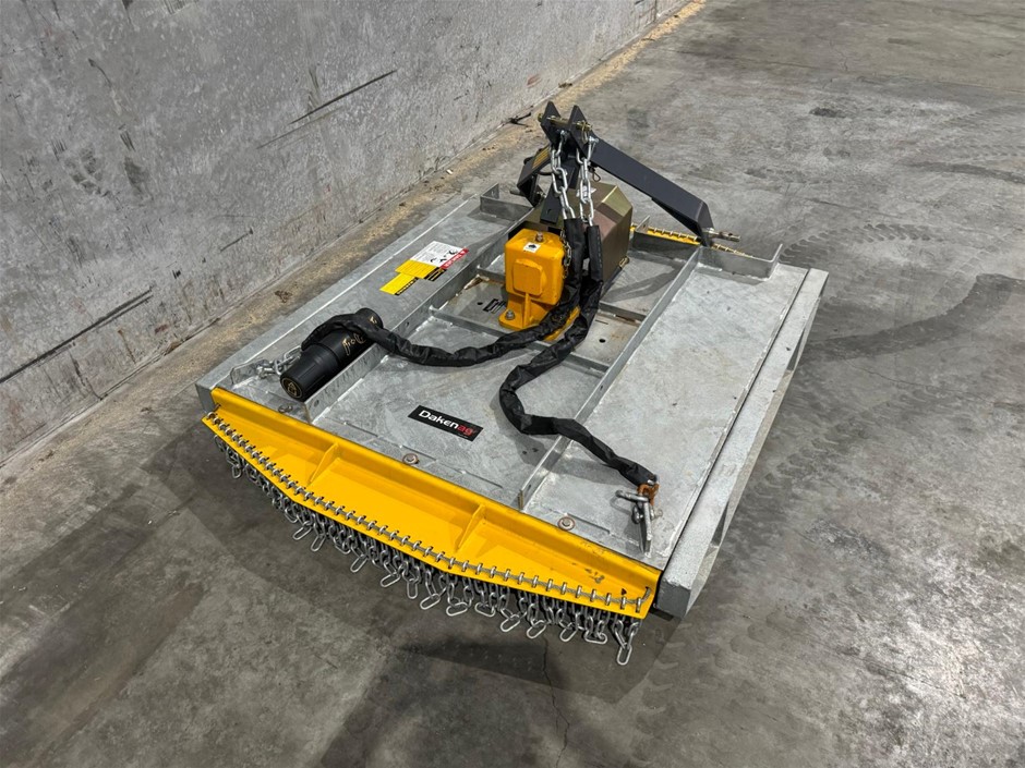 Daken 4 Foot Galvanised Slasher 3PL Drive- Unused Auction (0066-5060286 ...