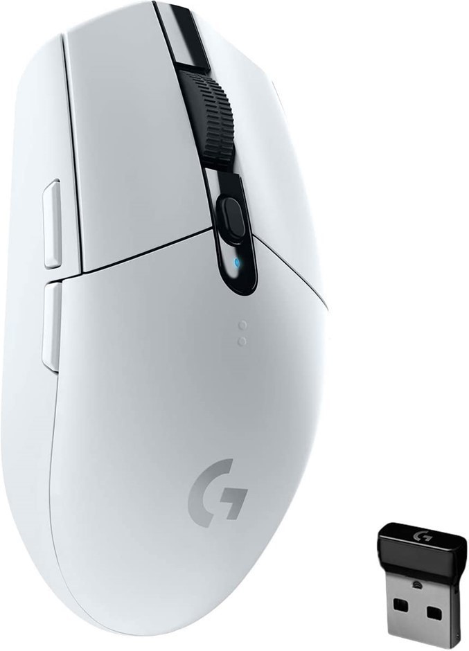 LOGITECH G G305 Lightspeed Wireless Gaming Mouse, White.  Buyers Note - Dis