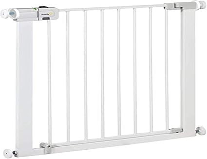 SAFETY 1ST U-Pressure Barrier Metal, White, Use as Barrier Gate and Stairs