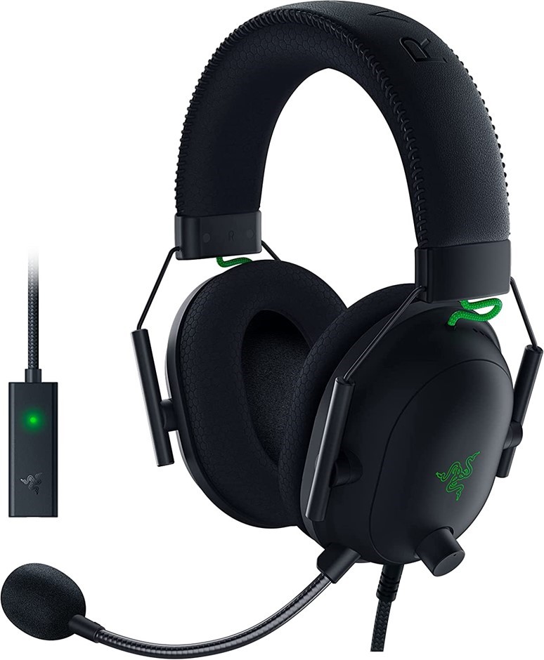 RAZER BlackShark V2 Gaming Headset, Black. NB: Minor Use, Not In Original B