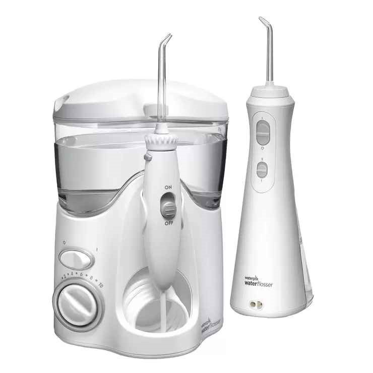 WATERPIK Ultra & Cordless Plus Waterflosser Unit Only. NB: Minor use - test