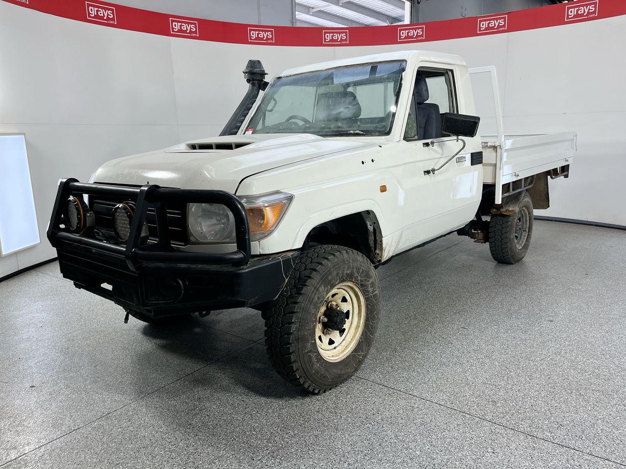 2018 Toyota Landcruiser Workmate VDJ79R Turbo Diesel Manual Cab Chassis