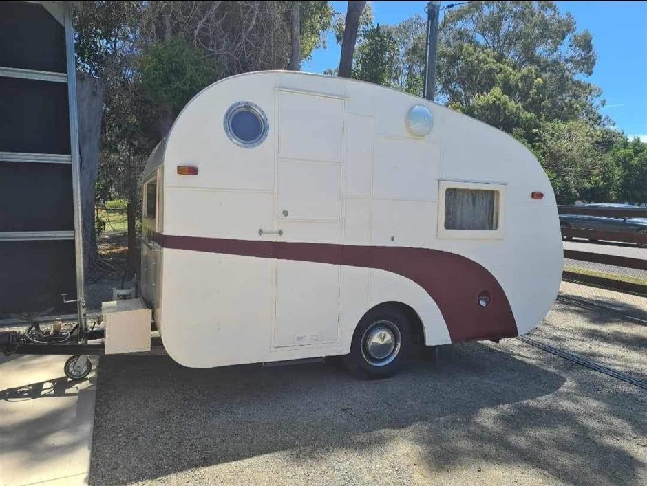 Home Made Tear Drop Caravan