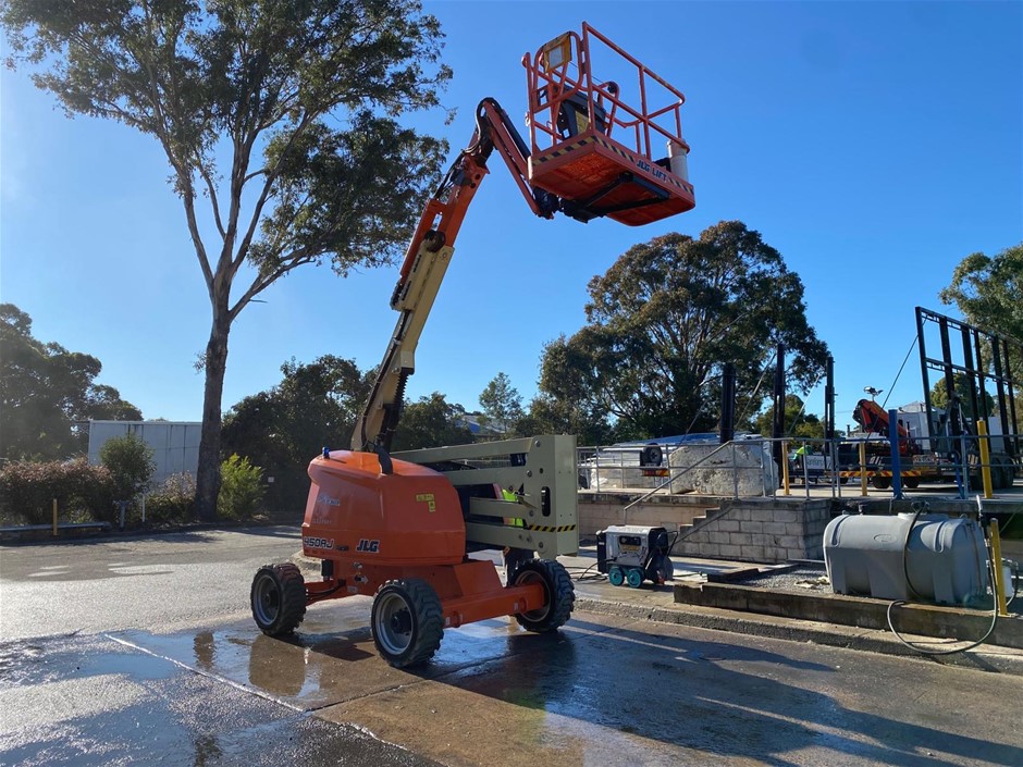 2022 JLG 450AJ Diesel All Terrain Knuckle Boom Lift