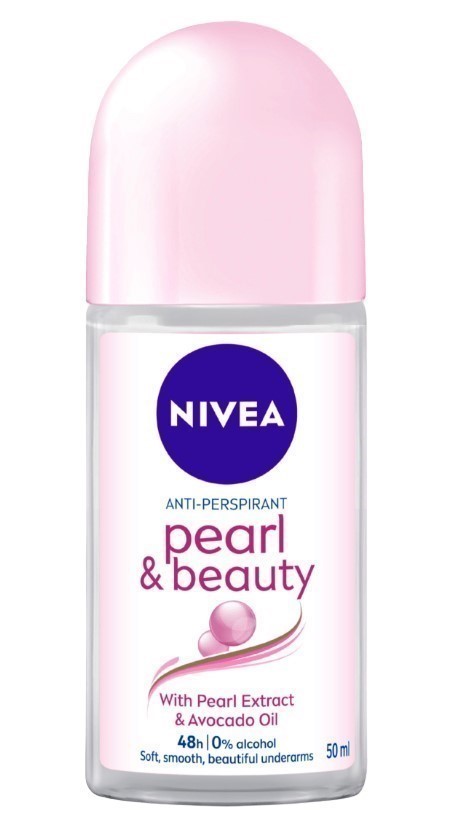 9 x NIVEA Pearl & Beauty Roll On w/ Pearl Extract & Avocado Oil, 50mL. Buy