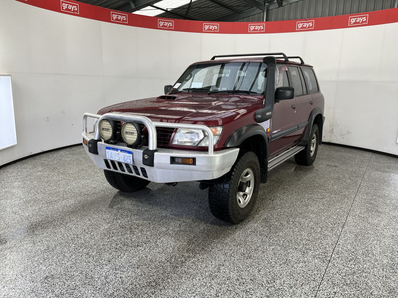 2001 Nissan Patrol ST (4x4) GU II Turbo Diesel Manual 7 Seats Wagon