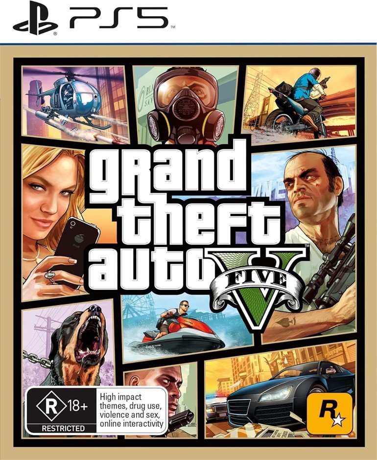 Grand Theft Auto V - PlayStation 5.