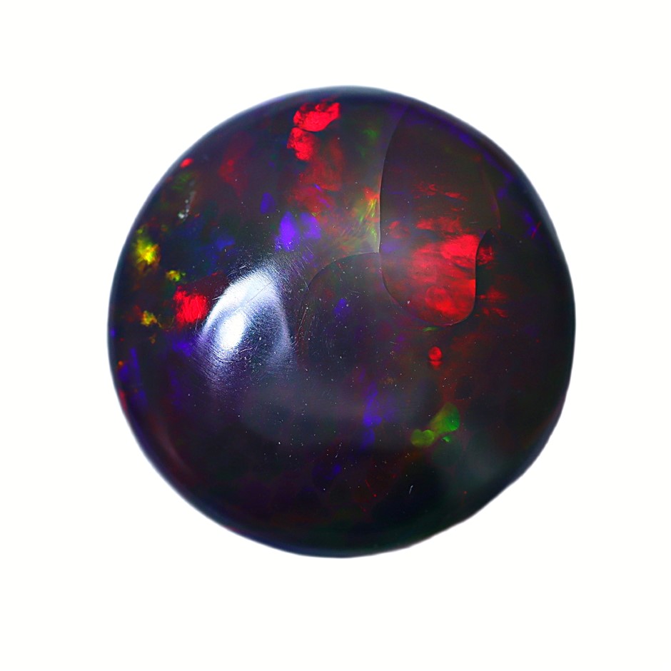 3.55 Carats Black - Color Play Opal
