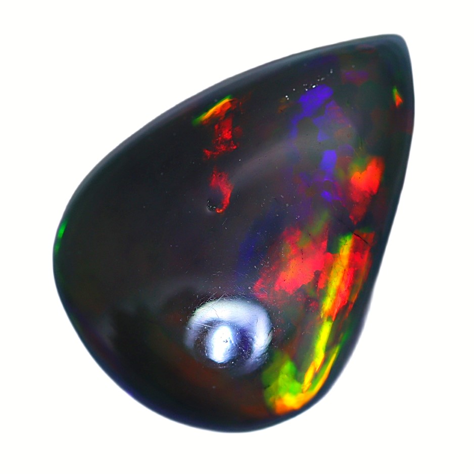 3.60 Carats Black - Color Play Opal