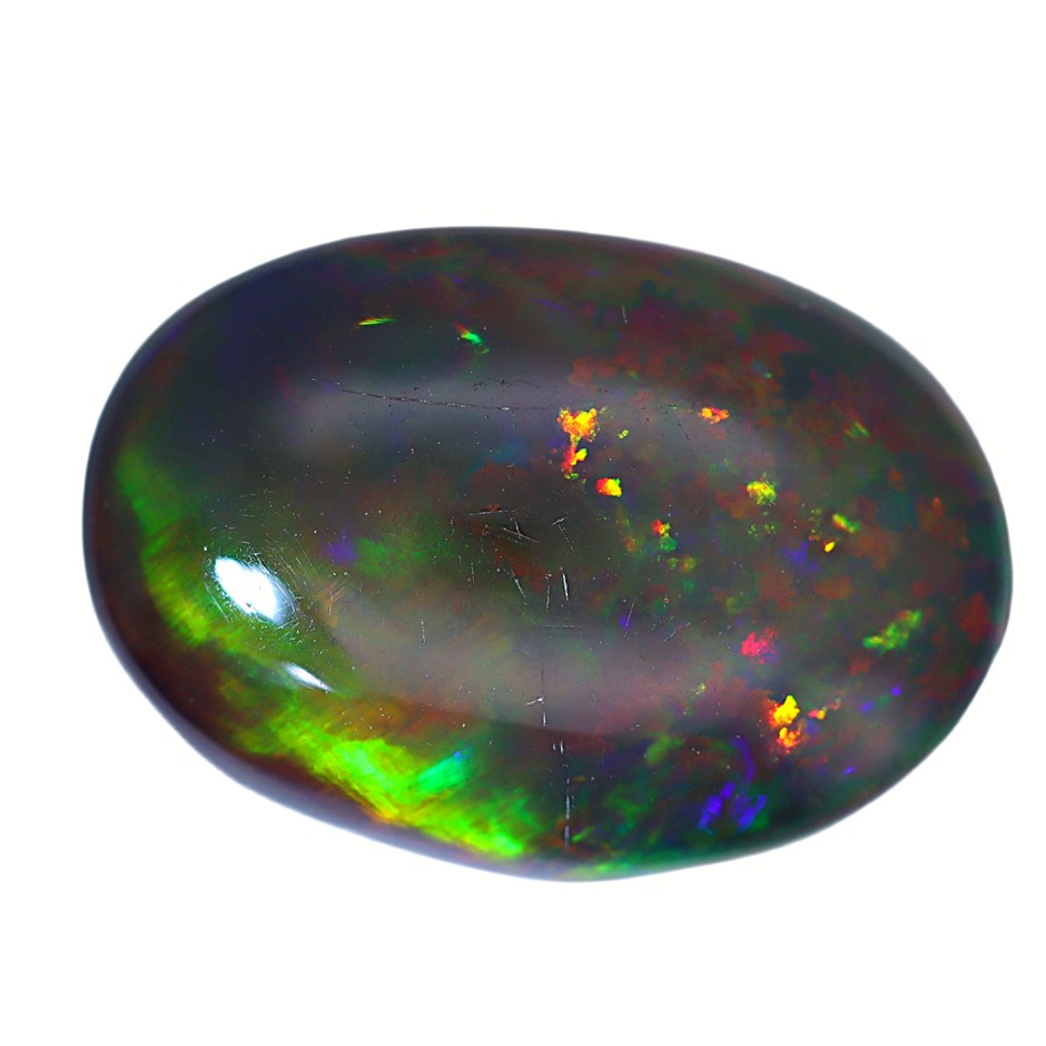 5.40 Carats Black - Color Play Opal