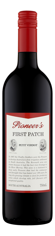 Pioneers First patch Petit Verdot 2024 (12x 750mL) SA